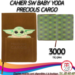 CAHIER SW BABY YODA PRECIOUS CARGO