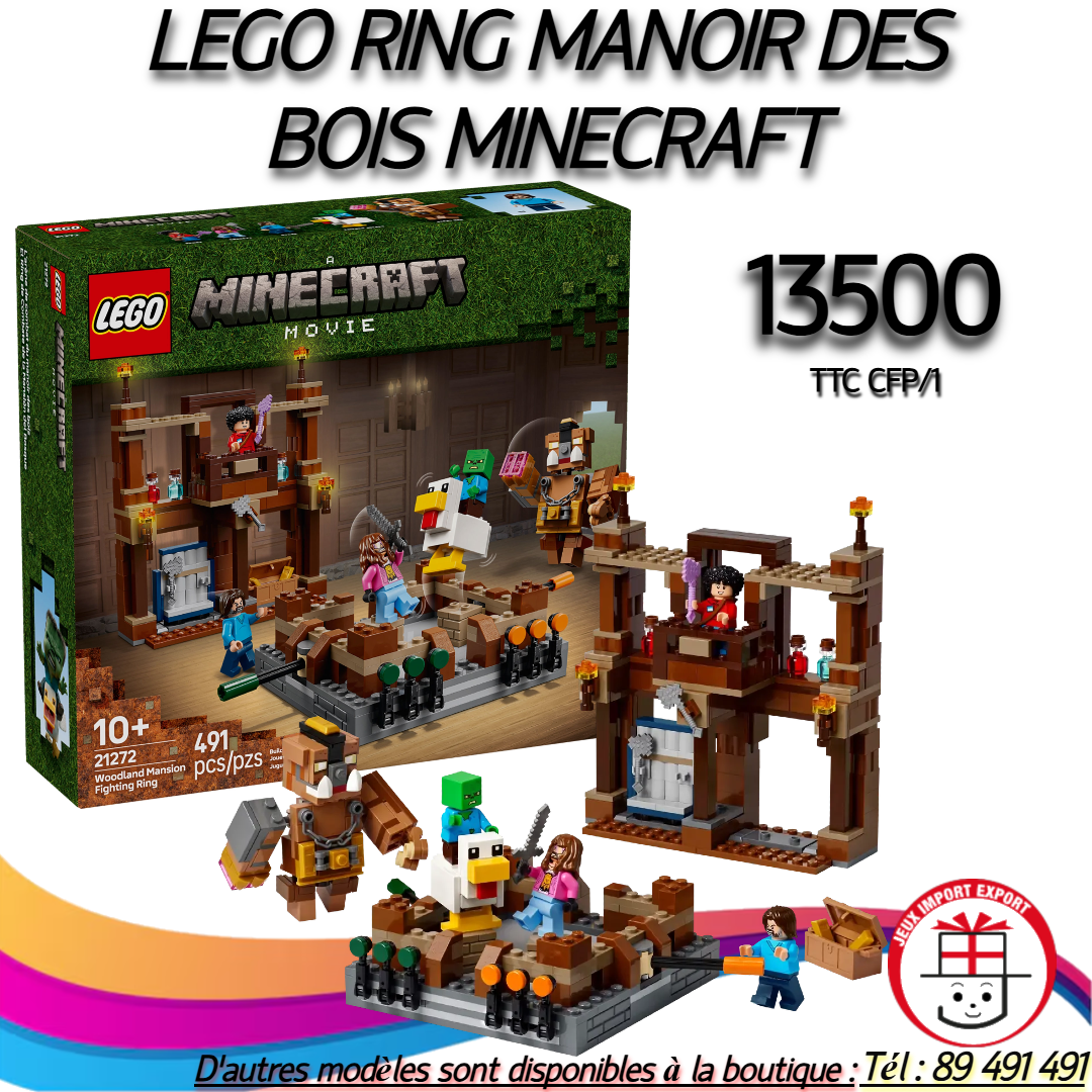 LEGO RING MANOIR DES BOIS MINECRAFT