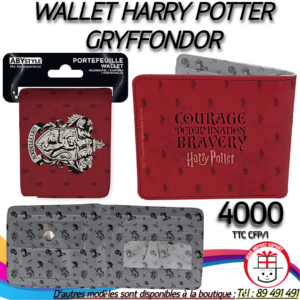 WALLET HARRY POTTER GRYFFONDOR