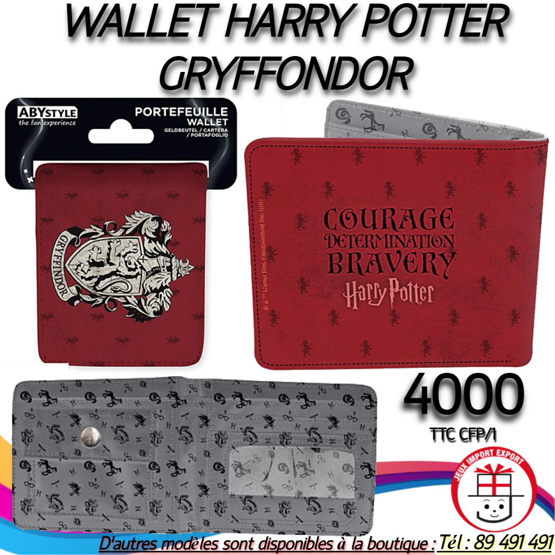 WALLET HARRY POTTER GRYFFONDOR