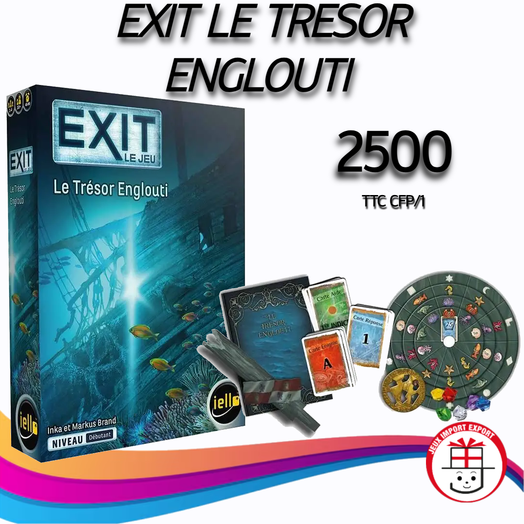 EXIT LE TRESOR ENGLOUTI N1