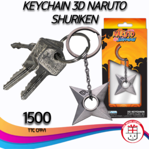 KEYCHAIN 3D NARUTO SHURIKEN