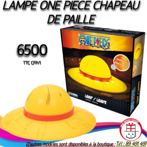 LAMPE ONE PIECE CHAPEAU DE PAILLE