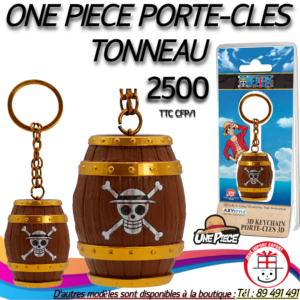 ONE PIECE PORTE-CLES TONNEAU