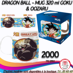 DRAGON BALL - MUG 320 ml GOKU & OOZARU