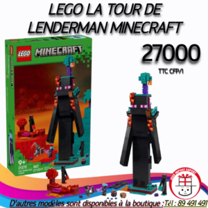 LEGO LA TOUR DE LENDERMAN MINECRAFT