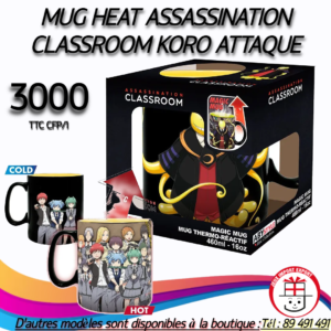 MUG HEAT ASSASSINATION CLASSROOM KORO ATTAQUE