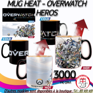 MUG HEAT - OVERWATCH HEROS