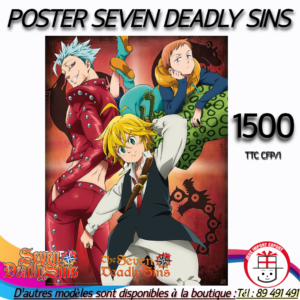 POSTER SEVEN DEADLY SINS