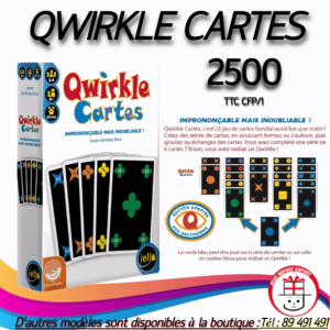 QWIRKLE CARTES